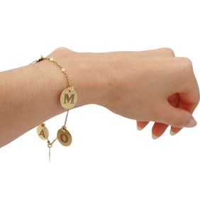 PASQUALE BRUNI Amore 18kt yellow Gold Charm Bracelet
