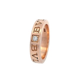 Bvlgari Bvlgari 18kt Rose Gold Ring with Diamond