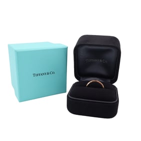 Tiffany & Co. 18kt Rose Gold Wedding Band with Box