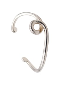Angela Cummings 1991 Studio Twisted Sculptural Bracelet In .925 Sterling Silver