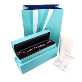Tiffany & Co. HardWear Medium Link Bracelet in18kt yellow Gold