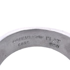 KIESELSTEIN CORD 1998 Platinum Ring with Diamonds