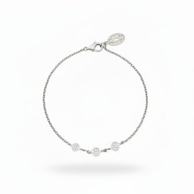 Cartier 18kt white Gold Bracelet with 0.55 Cts in VVS Diamonds