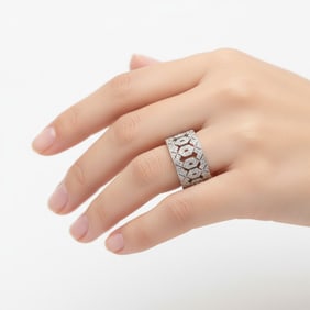 18K White Gold 1.00 Ct. Diamond Ring