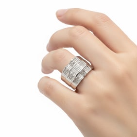 14k White Gold 2.30 Ct. Diamond Ring