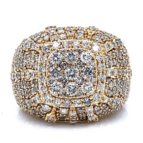 10K Yellow Gold 7.50 Ct. Diamond Ring
