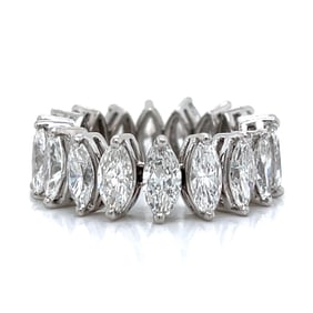 1950’s Platinum 9.00 Ct. Flexible Diamond Eternity Band