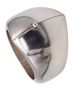 Georg Jensen 1954 By Nanna and Jørgen Ditzel Iconic Bracelet Cuff 107 In 925 Sterling Silver