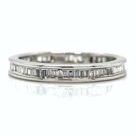 18K White Gold 1.00 Ct. Diamond Eternity Band