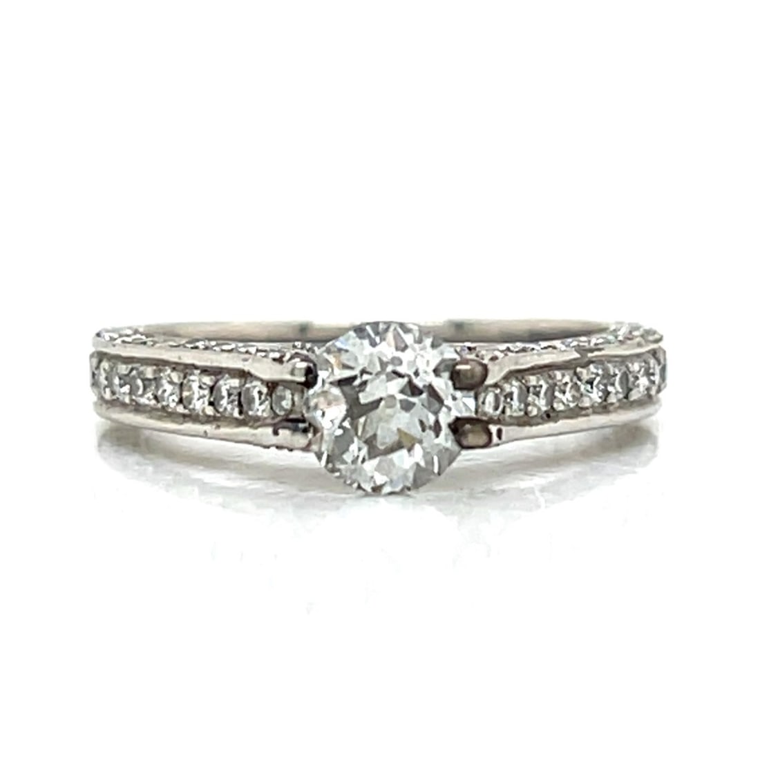 Platinum 1.84 Ct. Diamond Engagement Ring (1 of 4)