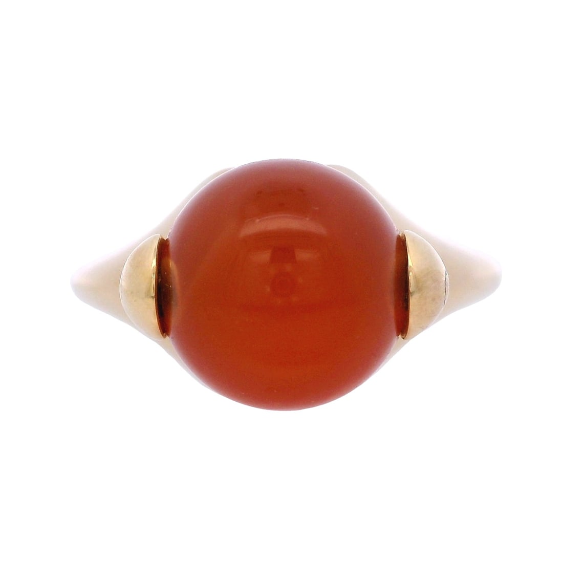 MARINA B 18kt yellow Gold Ring with Citrine (1 of 7)