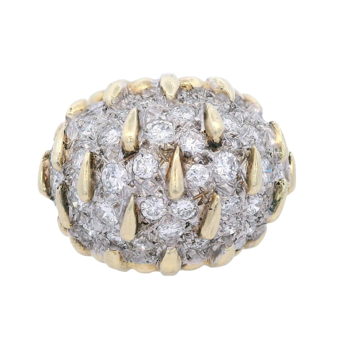 18K Yellow Gold 2.50 Ct. Diamond Ring (1 of 7)