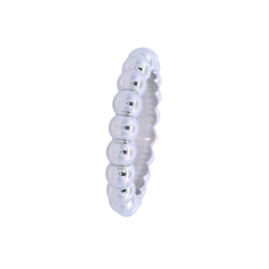 VAN CLEEF & ARPELS Perlee 18kt white Gold Ring (1 of 6)