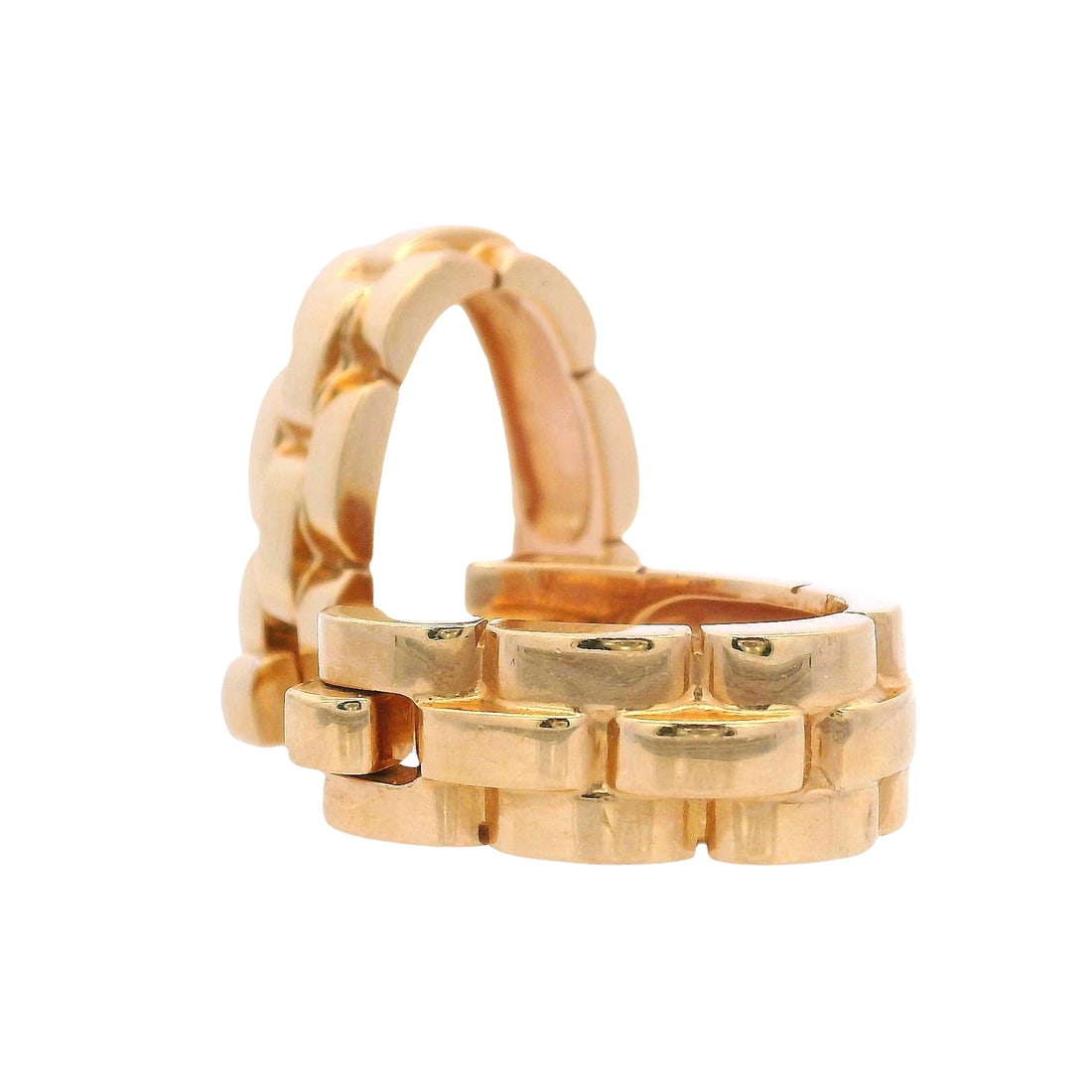 CARTIER Vintage 18kt yellow Gold Cufflinks (1 of 7)