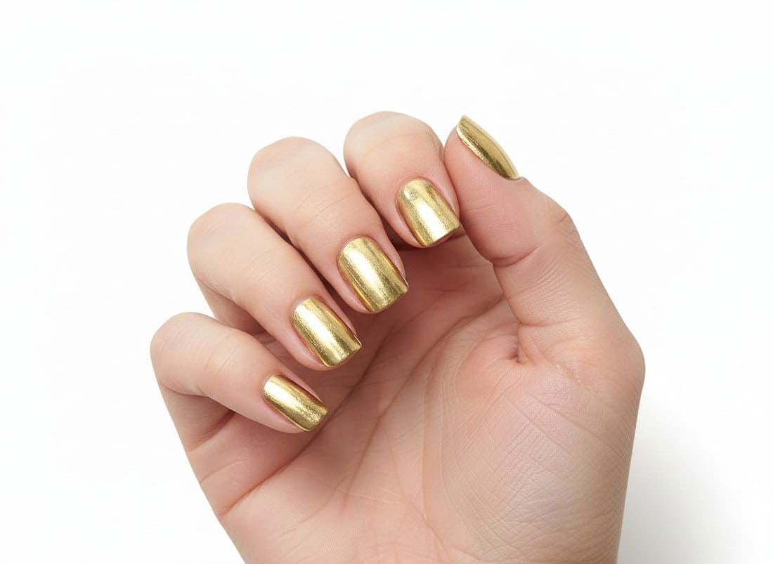 Rare Set of 18K Yellow Gold Nail Covers (10 Pieces): Super rare and truly conversation-starting set of 10 nail covers crafted in 18K yellow gold, offering a full range of sizes to fit all ten fingers. Each cover has a sleek, softly contoured form with a