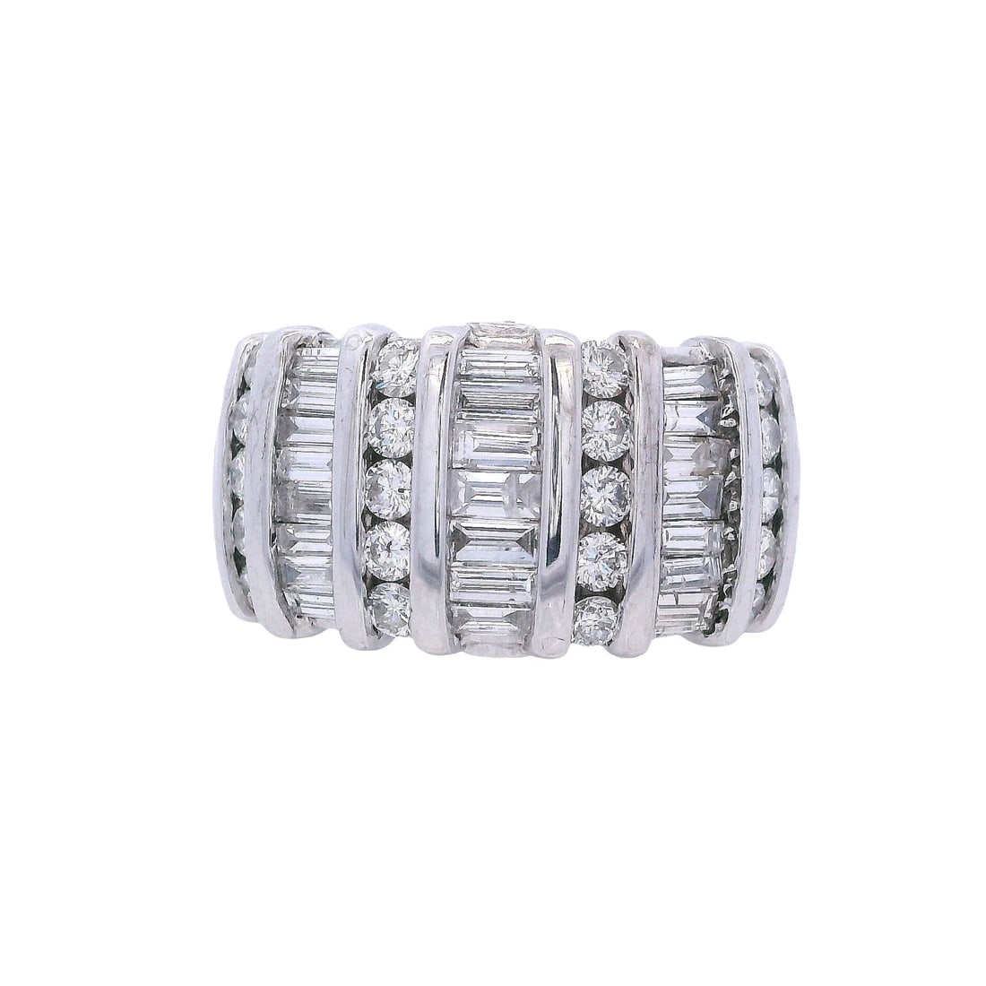 14K White Gold Ring with 2.04 CTW Diamonds (1 of 7)