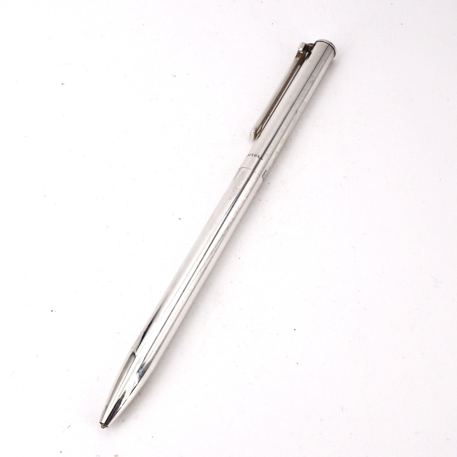 Title: Tiffany & Co. .925 Sterling Silver Ballpoint Pen (1 of 9)