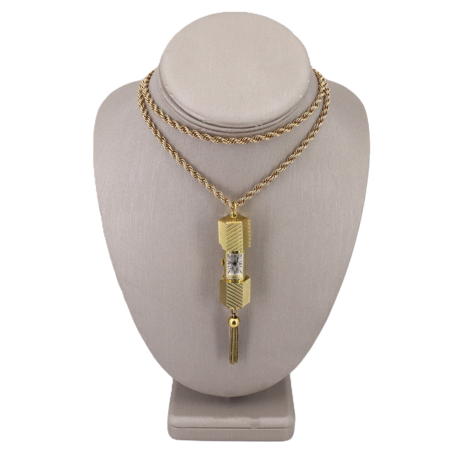 Stowa Manual-Wind Hidden Watch Pendant Necklace (Convertible Locket-Style) (1 of 8)