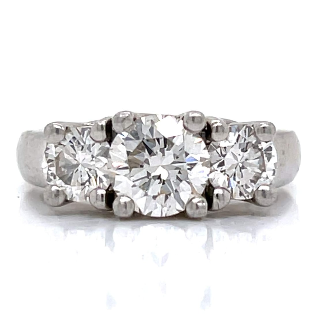 Platinum Ring with 2.09 CTW in Diamond (1 of 5)