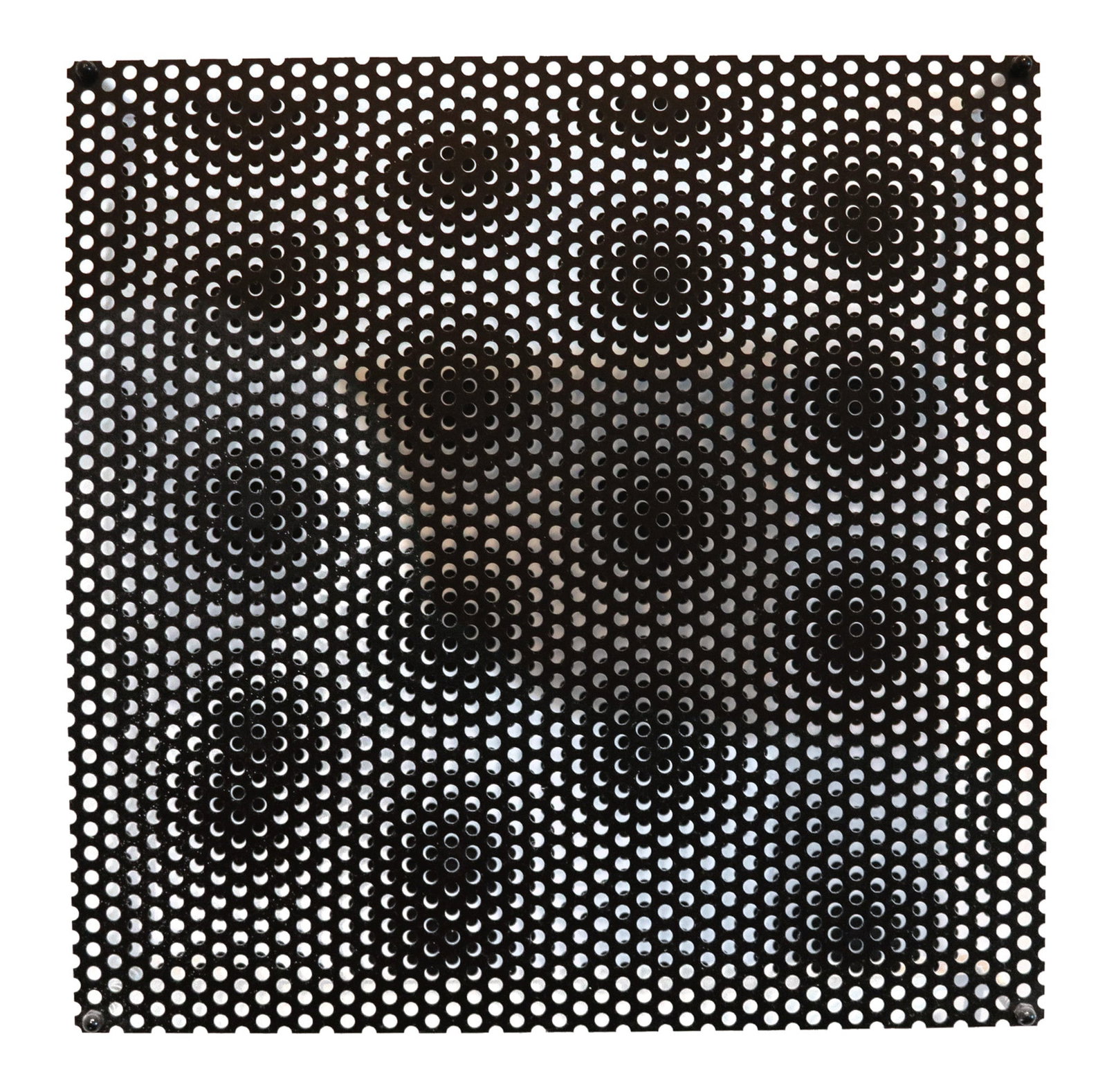ANTONIO ASIS Paris 2010 "Vibration Grand Cercle" Op-Art Wall Sculpture (1 of 13)