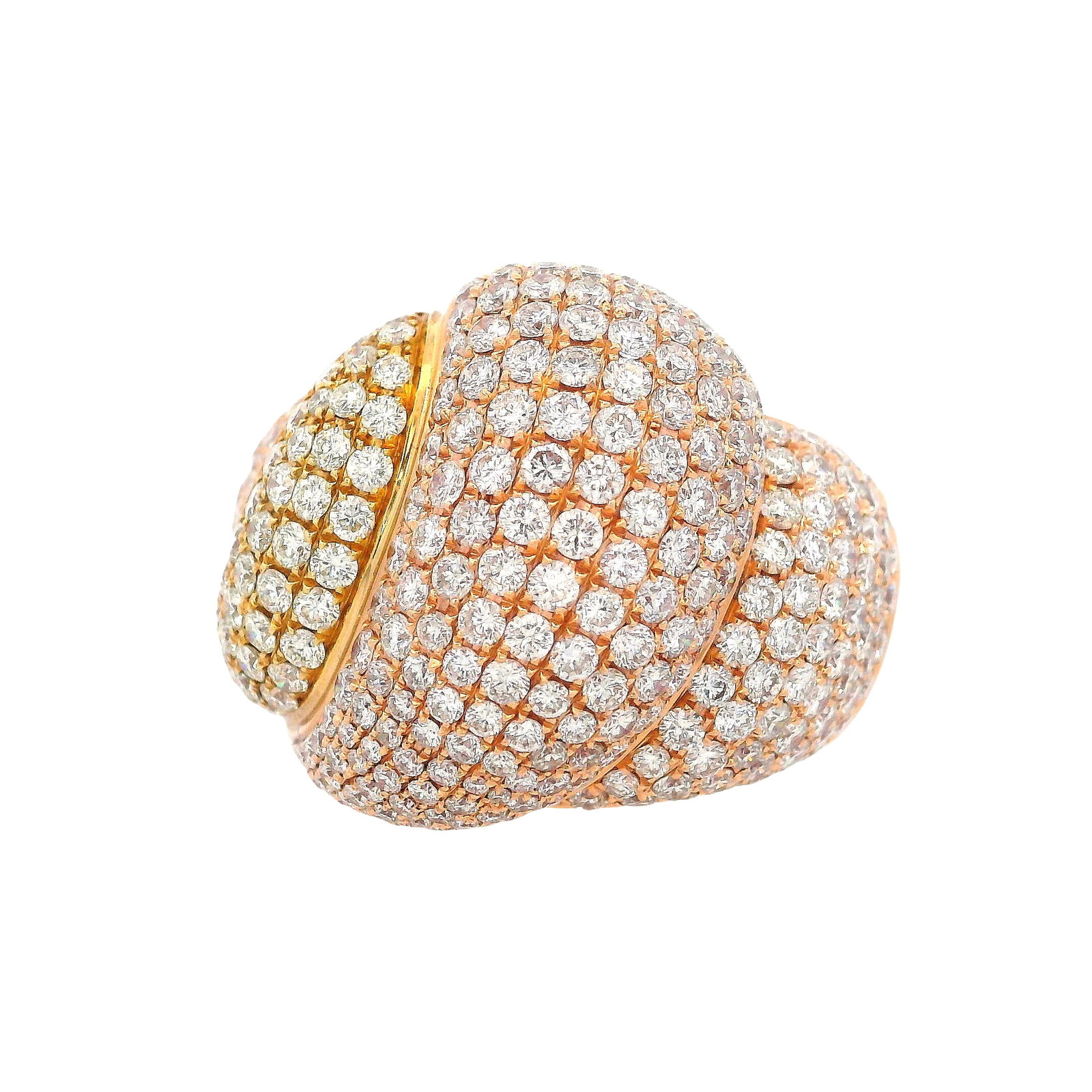 18K Yellow Gold Ring with 5.31 CTW in Diamonds (1 of 7)