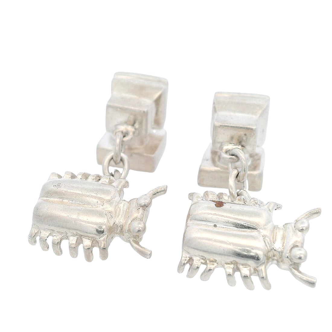 Rare Solid Sterling Silver Cufflinks - 6