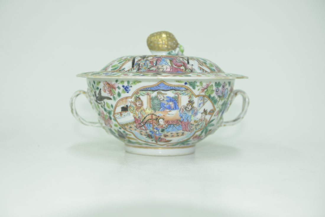 Antique 19th century Chinese Famille Porcelain (1 of 6)