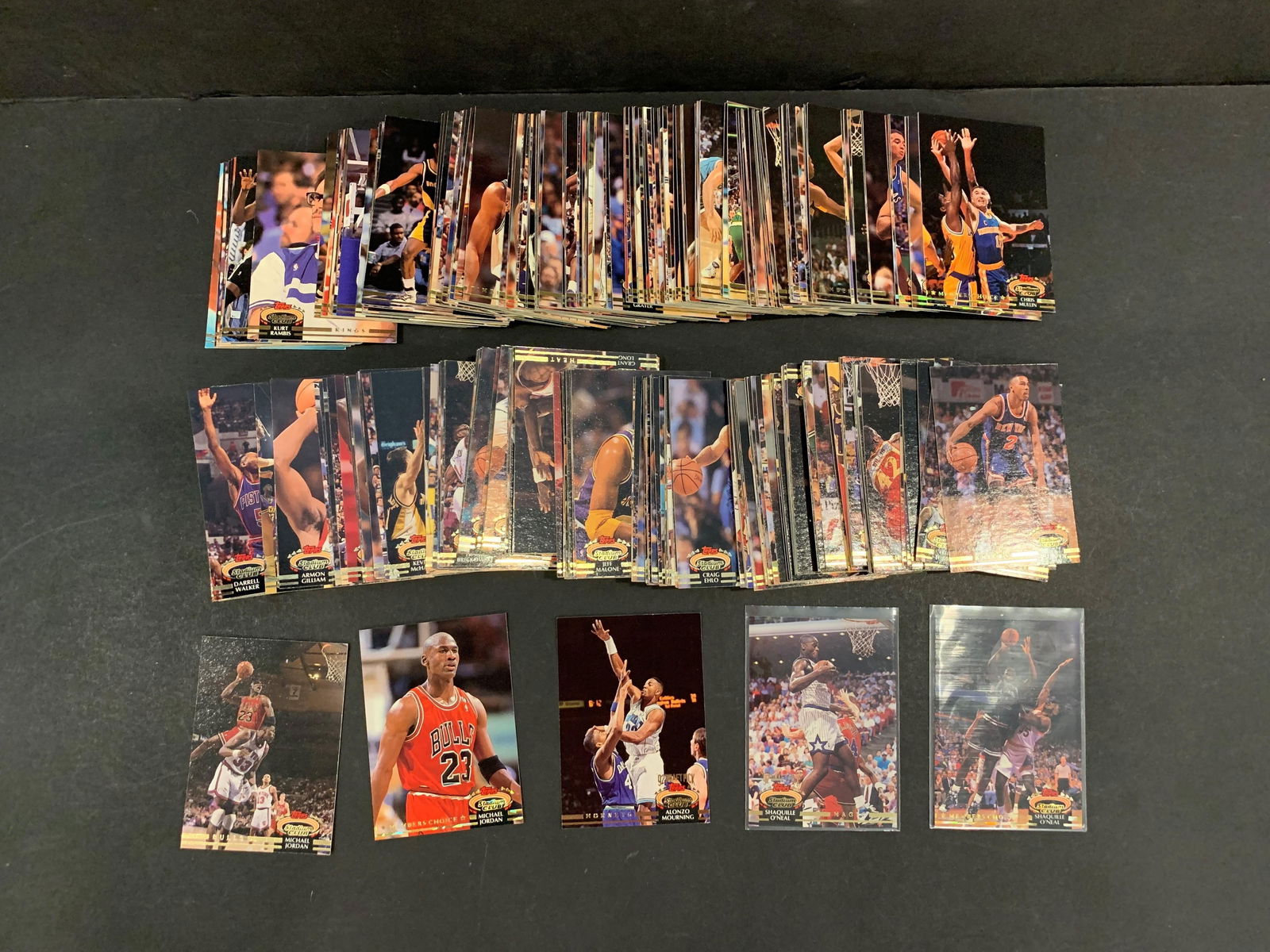 1992-93 Topps Stadium Club Basketball Complete Shaquille O'Neil 400 Card Set Near Mint (1 of 1)