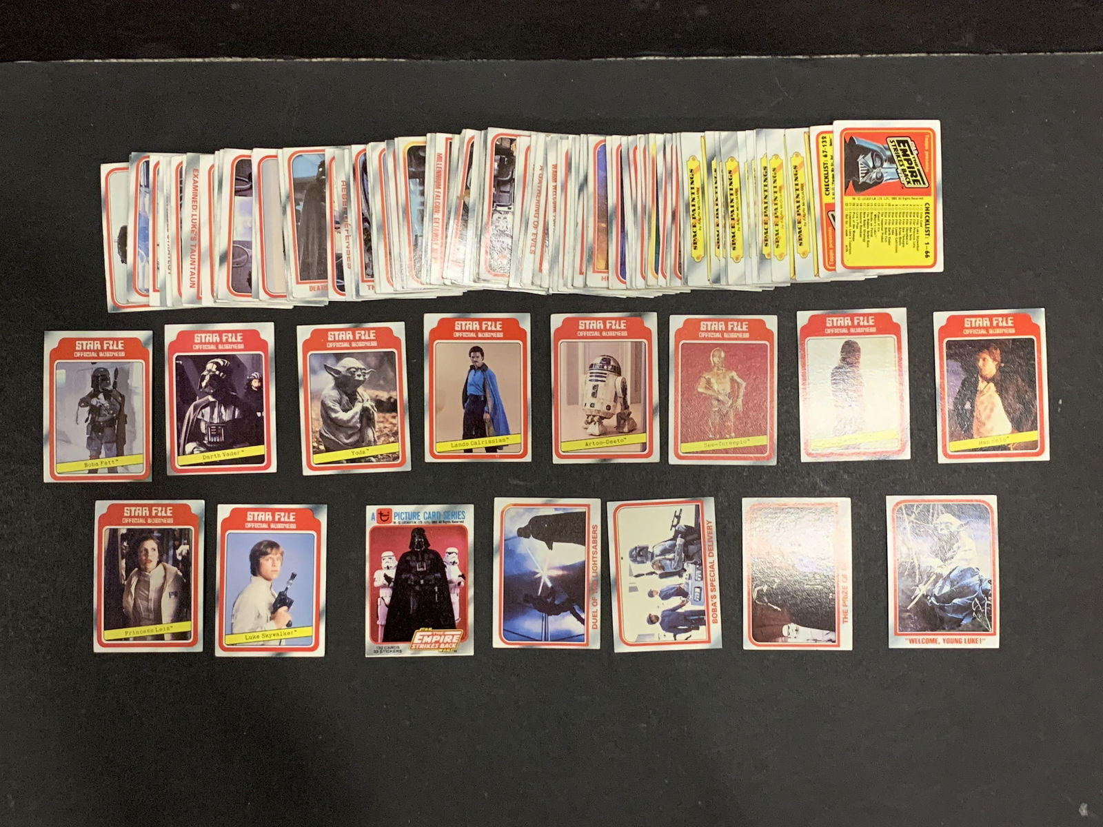 1980 Topps Star Wars Empire Strikes Back Series 1 Complete 132 Card Set EX+ (1 of 1)
