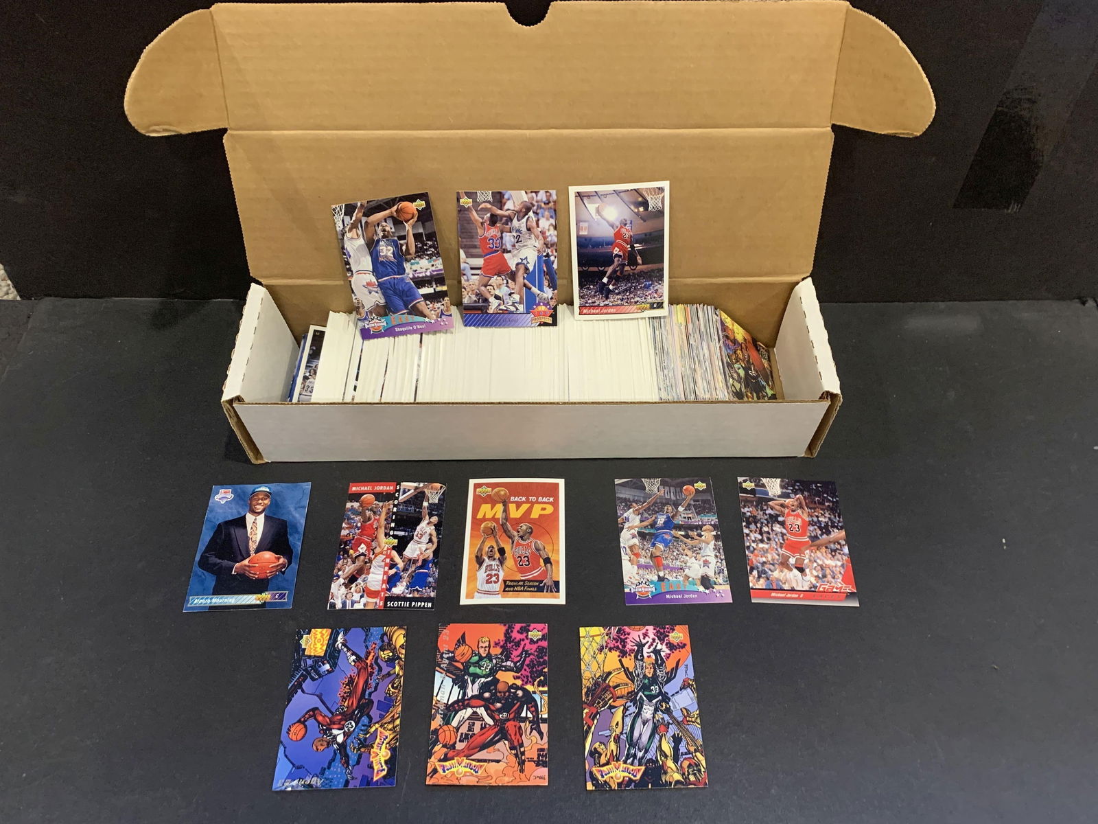 1992-93 Upper Deck Basketball Near Complete Partial Card Set 491/510 NM (1 of 1)