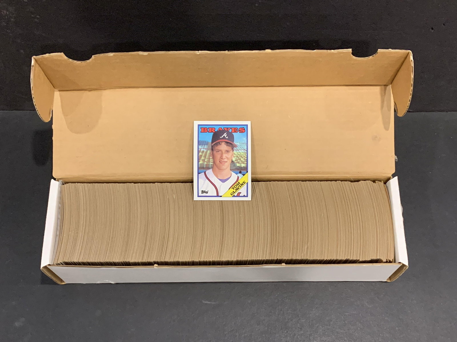 1988 Topps Baseball Glavine Williams Leiter RC Near Complete Set 787/792 (1 of 1)