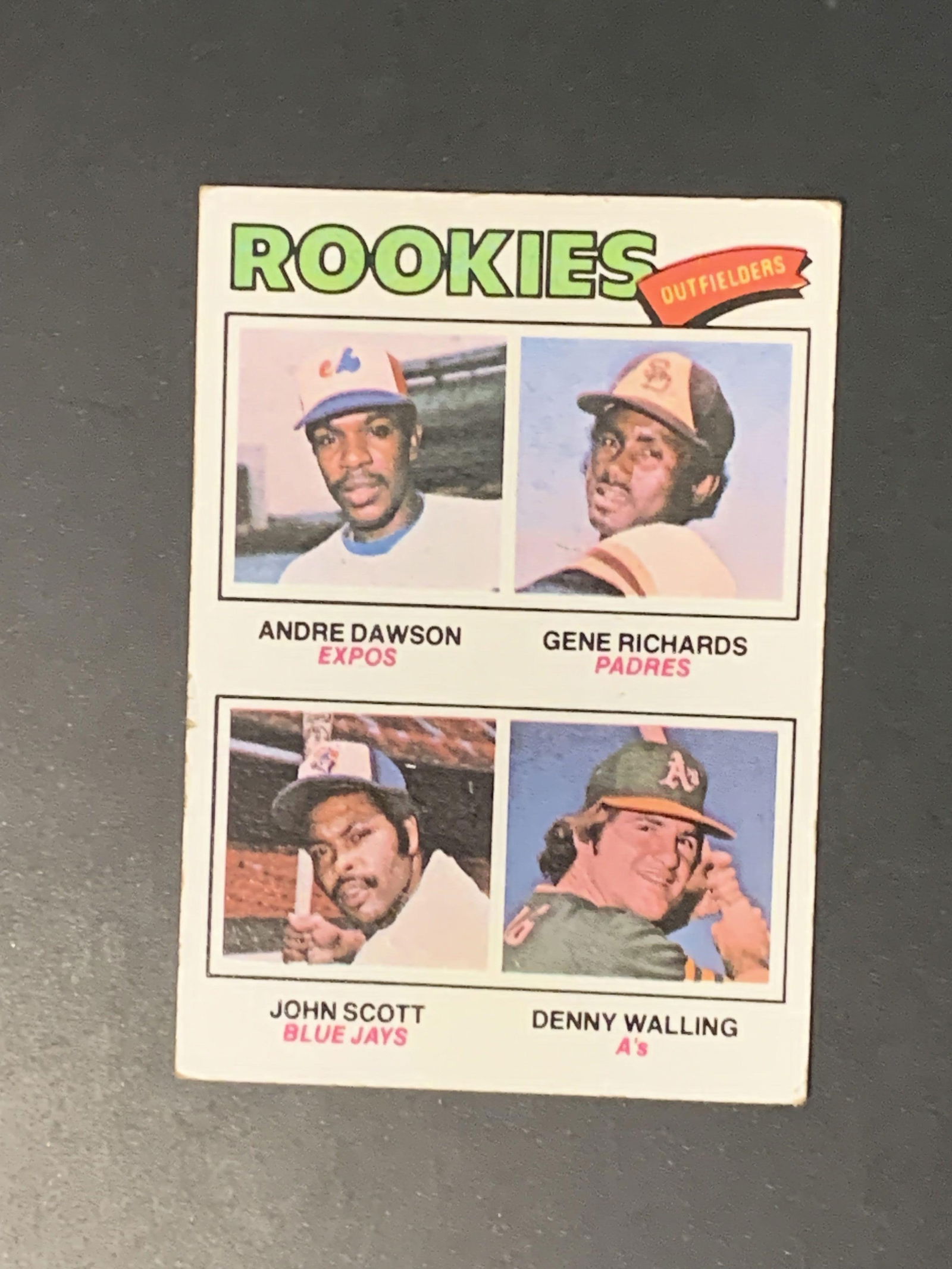 1977 Topps Andre Dawson Montreal Expos #473 Rookie Baseball Card Excellent Condition (1 of 1)