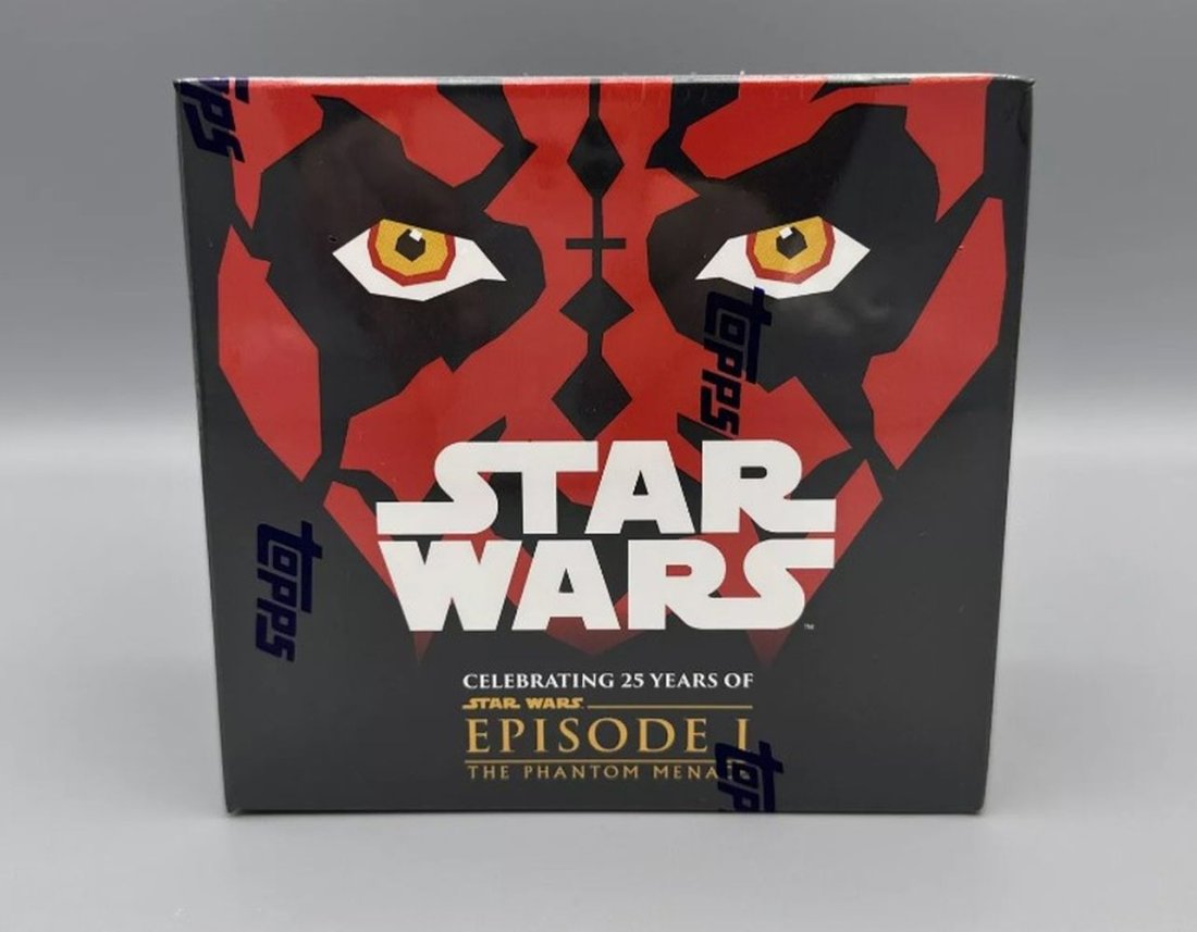 2024 Star Wars Phantom Menace Topps Chrome Sapphire Edition New Sealed Box (1 of 2)