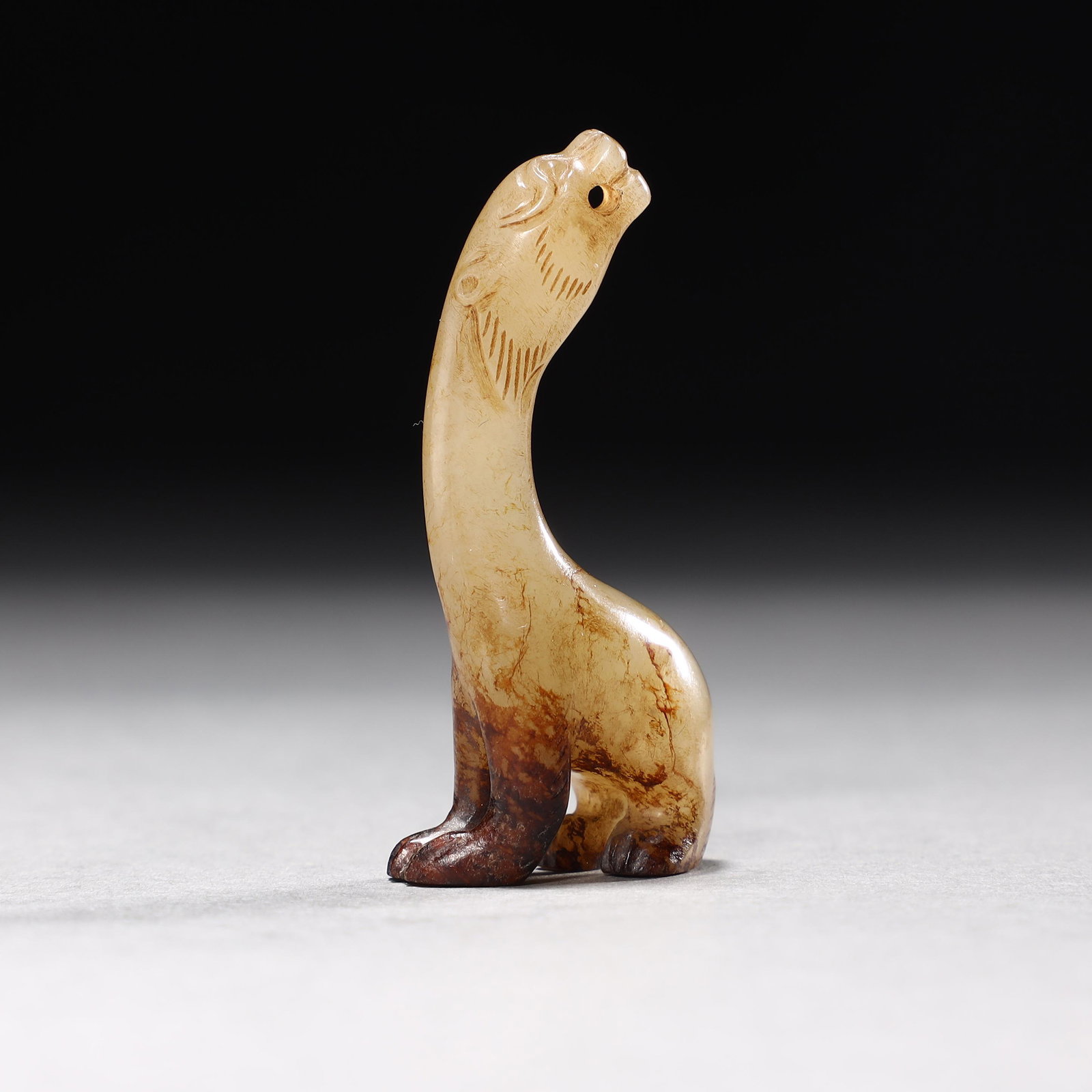 Ancient Hetian white jade ornaments (1 of 3)