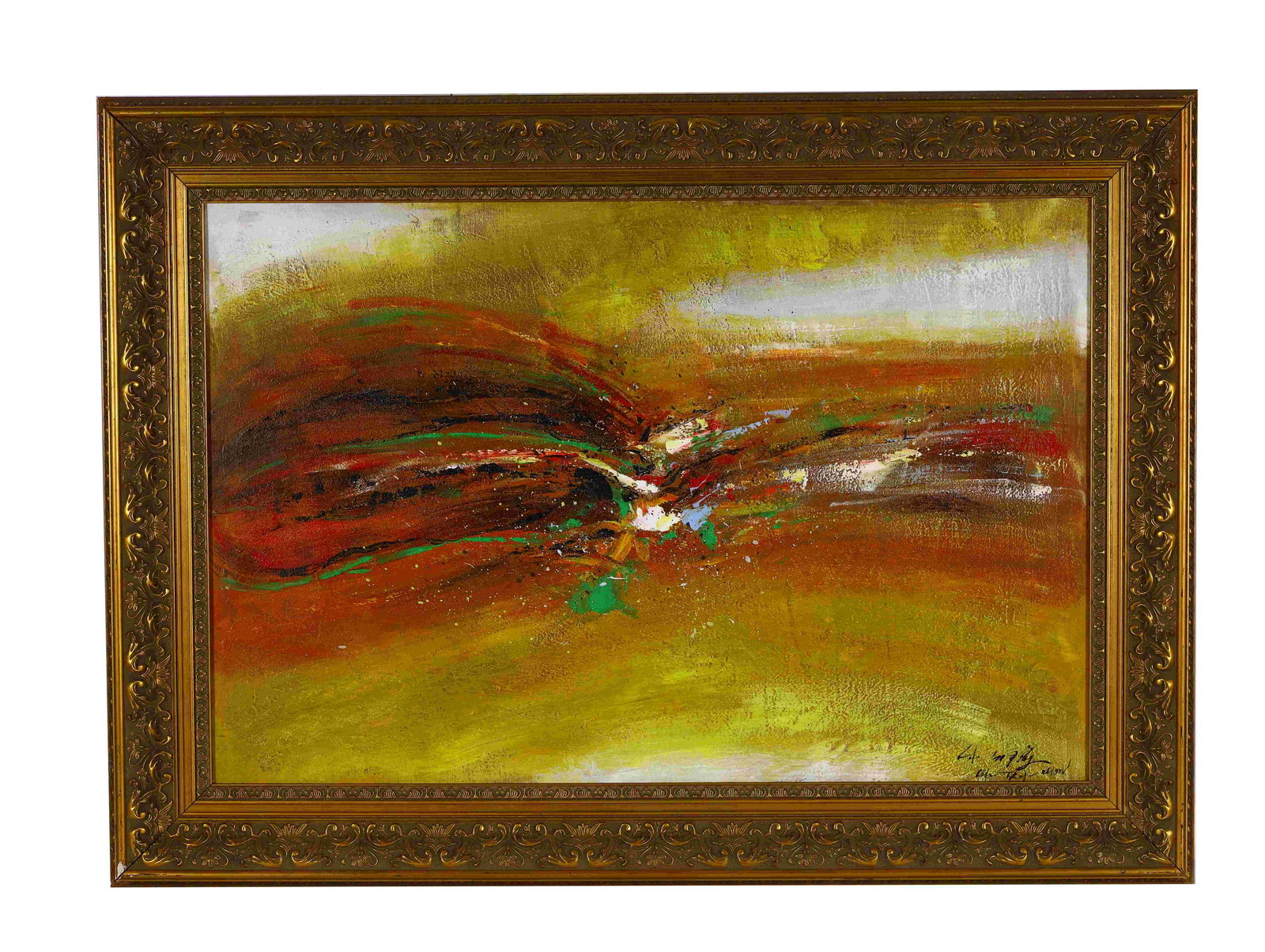 Chu Teh-chun oil painting (1 of 4)