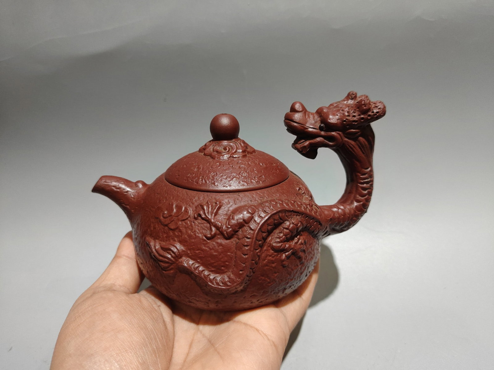 Dragon Head Handle Teapot (1 of 9)