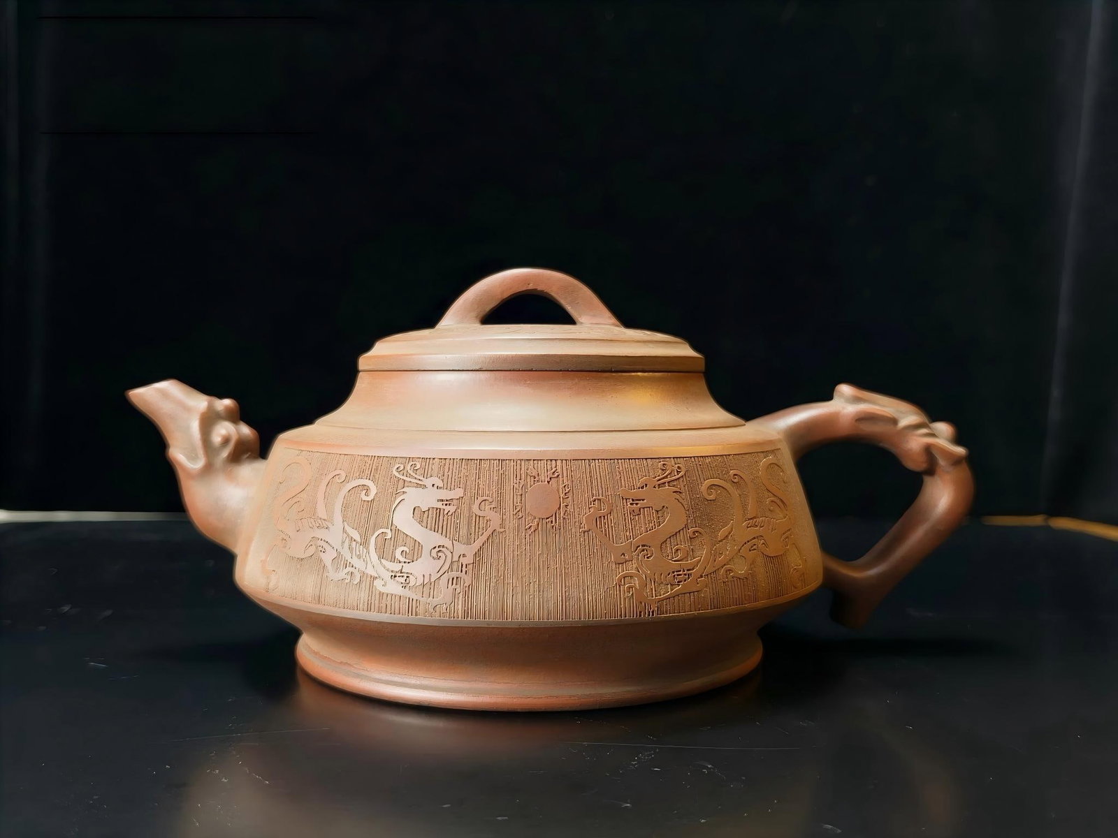 Formerly in the collection of Zisha teapots made by Yucheng Kiln in Zhejiang Province (1 of 9)