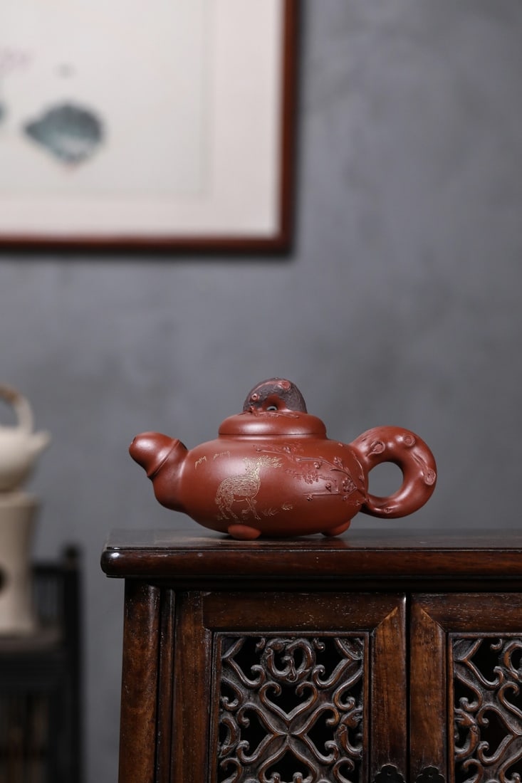 Highly recommended teapot!! "Receiving Abundant Blessings from Heaven" (1 of 9)