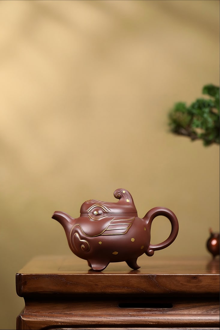 A masterpiece by Gu Shaopei's esteemed student and master craftsman! "The Lingbao Pot" (1 of 9)