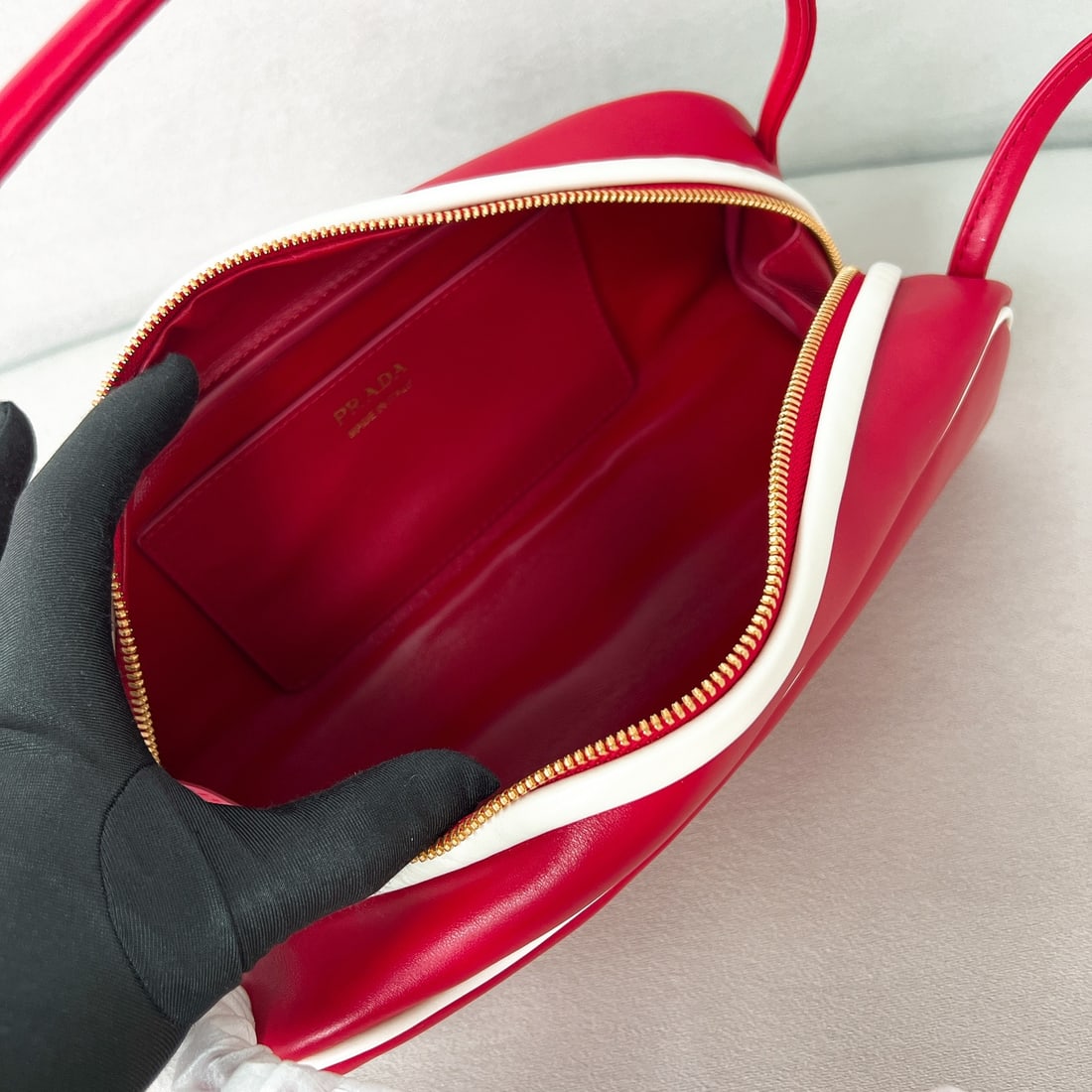 PRADA bowling bag - 8