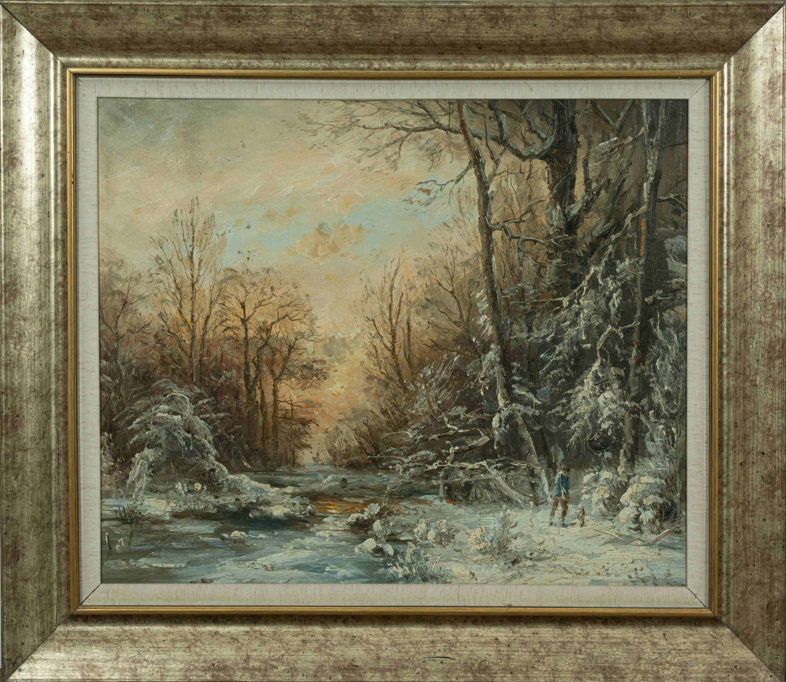 Winter: Oil on canvas:50 x 60 cm Framed:70 x 80 cm