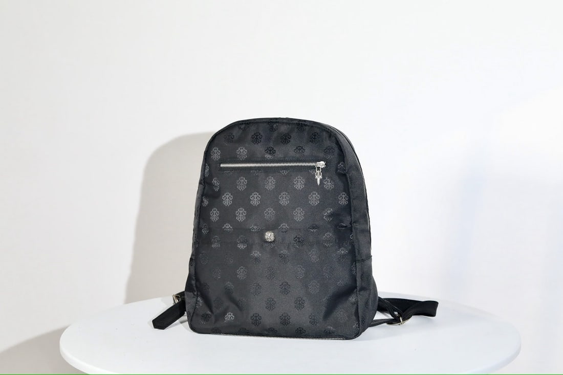 Chrome Hearts monogram backpack: K648 Chrome Hearts Monogram Backpack, Leather Shoulder Bag (Approx. 117g), Dimensions: 38x30x13cm We offer FREE SHIPPING for both domestic and international clients.We accept wire transfer and card pa
