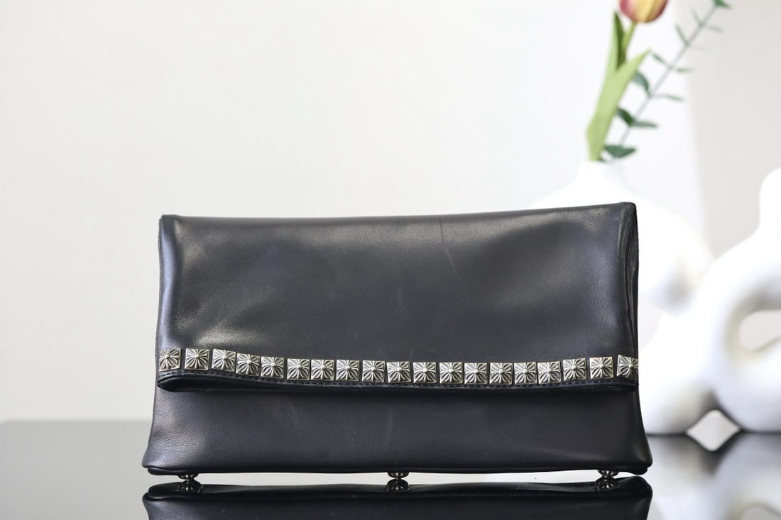 Chrome Hearts Lambskin Studded Evening Bag/Clutch (1 of 1)