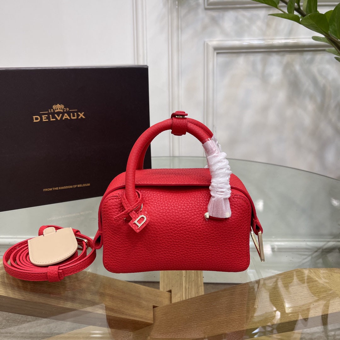 Delvaux: Delvaux Coolbox nano, the most popular nano size this year, is small and cute, and can hold a Max phone and cardholder. Dimensions: 16.5 x 7.5 x 11 cm. We offer FREE SHIPPING for both domestic and int