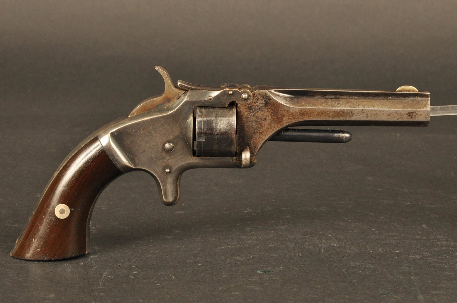 Smith & Wesson Model No.1 Second Issue Revolver: .22 Short Cal. Ser. # 85895 Mfg. 1857-1882 3" Barrel