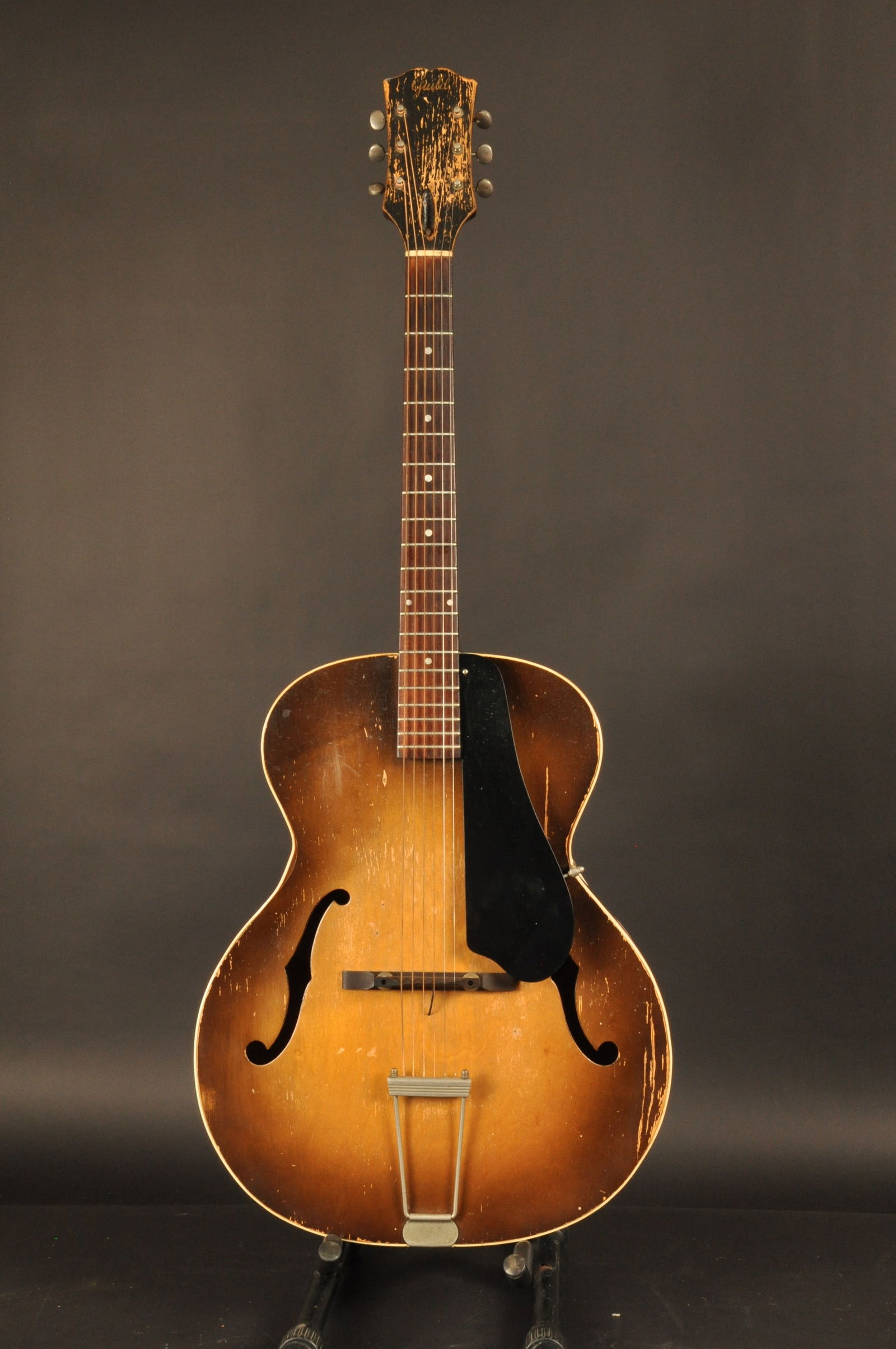 Guild Model A-50: Guild Model A-50 Acoustic Arch Top Guitar with Bridge P/U 41.5". Serial # 8147