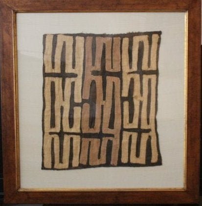 MID 20th Century AFRICAN KUBA CLOTH PANELS/TROWBRIDGE (1 of 7)