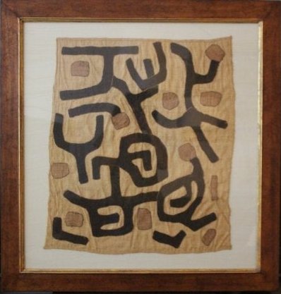 MID 20th Century AFRICAN KUBA CLOTH/TROWBRIDGE (1 of 6)