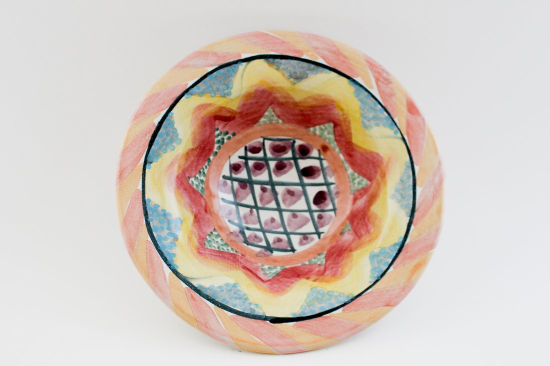 MACKENZIE-CHILDS VICTORIA AND RICHARD BOWL: MACKENZIE-CHILDS VITORIA AND RICHARD BOWL. Delightful Bowl that retails for 159.00.MacKenzie-Childs products much of which is from the original factory, most ceramics do come from the MacKenzie-Childs
