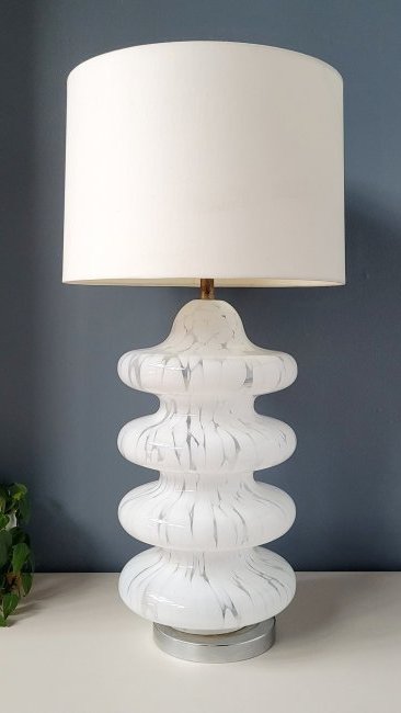 BAROVIA & TOSO ITALIAN MURANO GLASS LAMP (1 of 8)